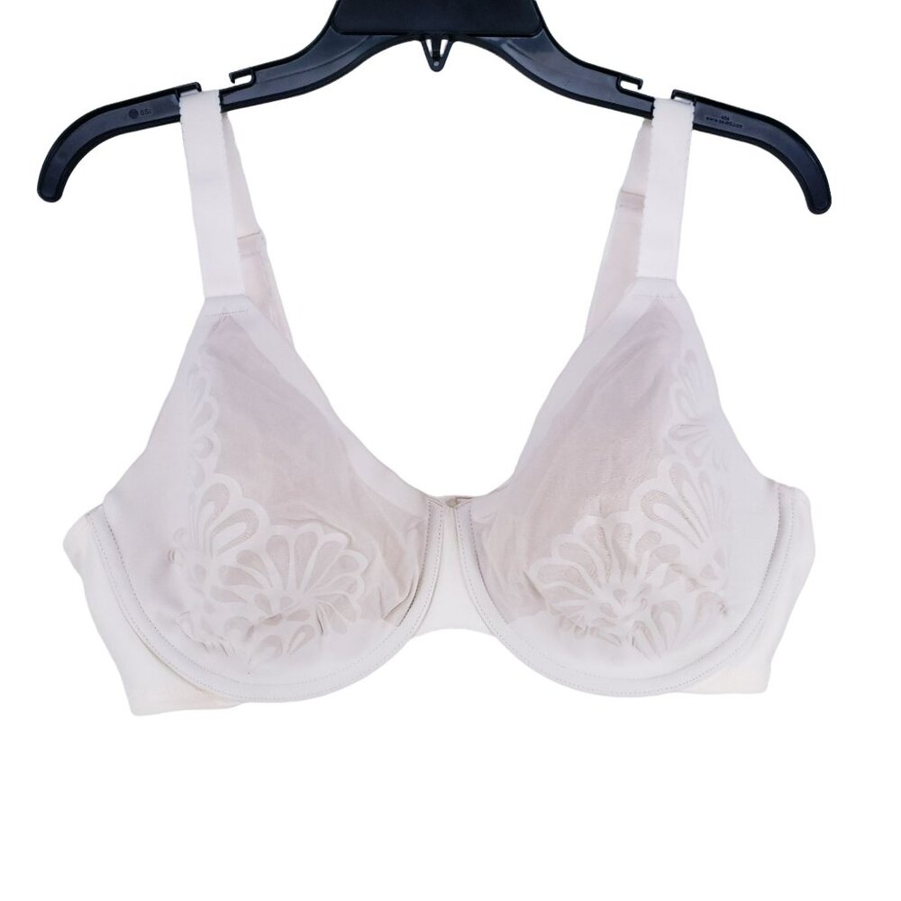 Bali Women's Beauty Lift Uplifting Support Underwire Bra Size 42C Nude Porcelain